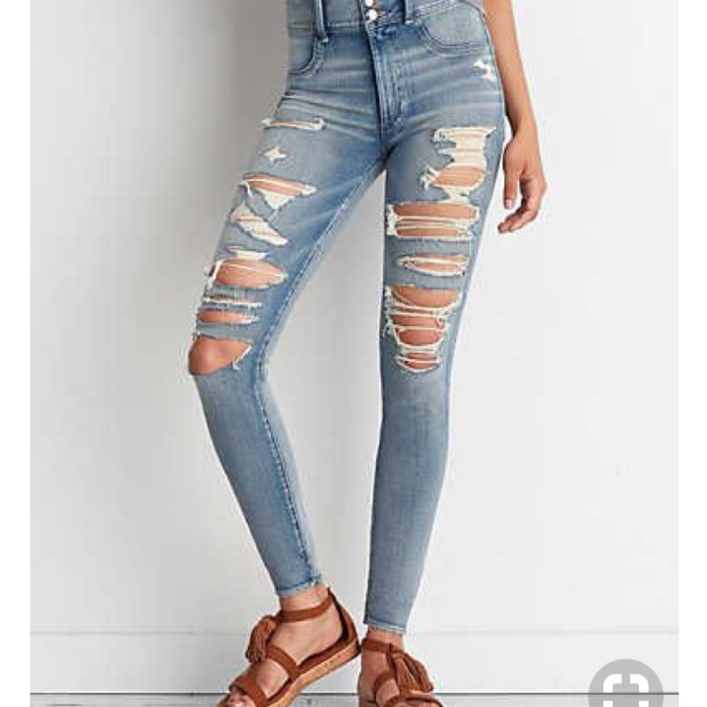 American Eagle super stretch super hirise jegging